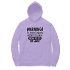 Women's Sarcastic Warning Graphics Printed Hoodies