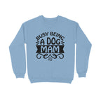 Women's Busy Being A Dog Mam Graphics Printed Sweatshirts