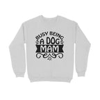 Women's Busy Being A Dog Mam Graphics Printed Sweatshirts