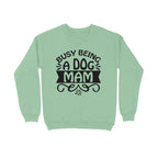 Women's Busy Being A Dog Mam Graphics Printed Sweatshirts