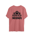 Women's Dog Mama Graphics Printed Oversized T-Shirt