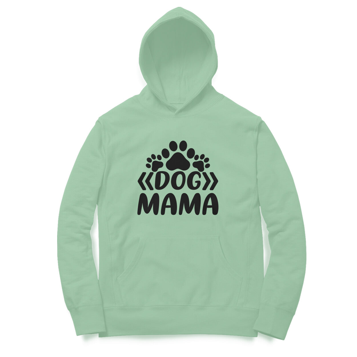 Women's Dog Mama Graphics Printed Hoodies