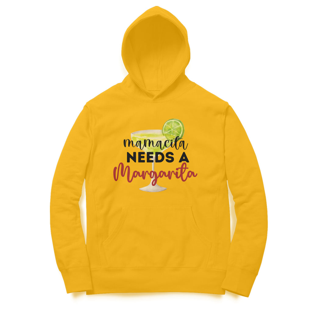 Women's Mama needs Margarita Graphics Printed Hoodies