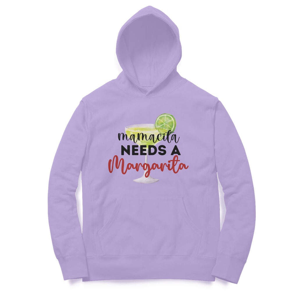 Women's Mama needs Margarita Graphics Printed Hoodies