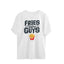 Women's Fries Before Guys Graphics Printed Oversized T-Shirt