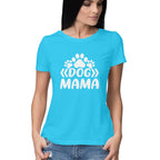 Women's Dog Mama Graphics Printed T-Shirt