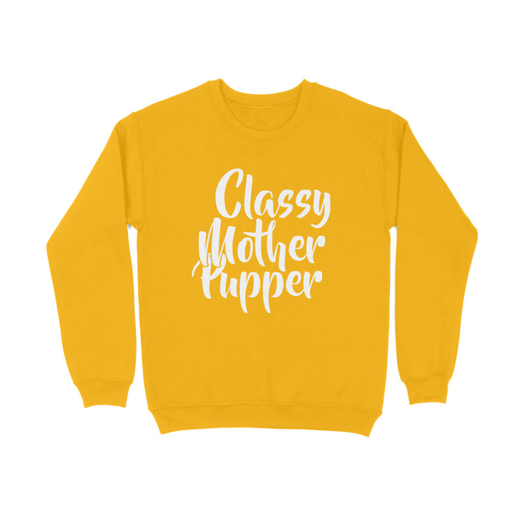 Women's Classy Mother Pupper Graphics Printed Sweatshirts