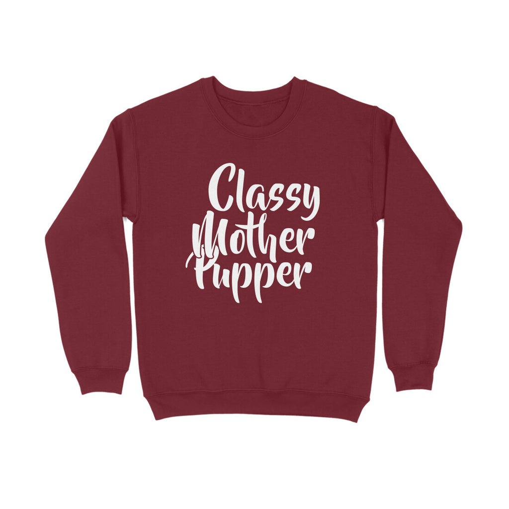 Women's Classy Mother Pupper Graphics Printed Sweatshirts