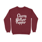 Women's Classy Mother Pupper Graphics Printed Sweatshirts