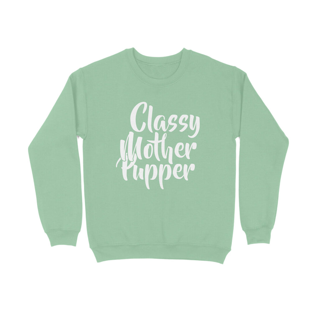 Women's Classy Mother Pupper Graphics Printed Sweatshirts