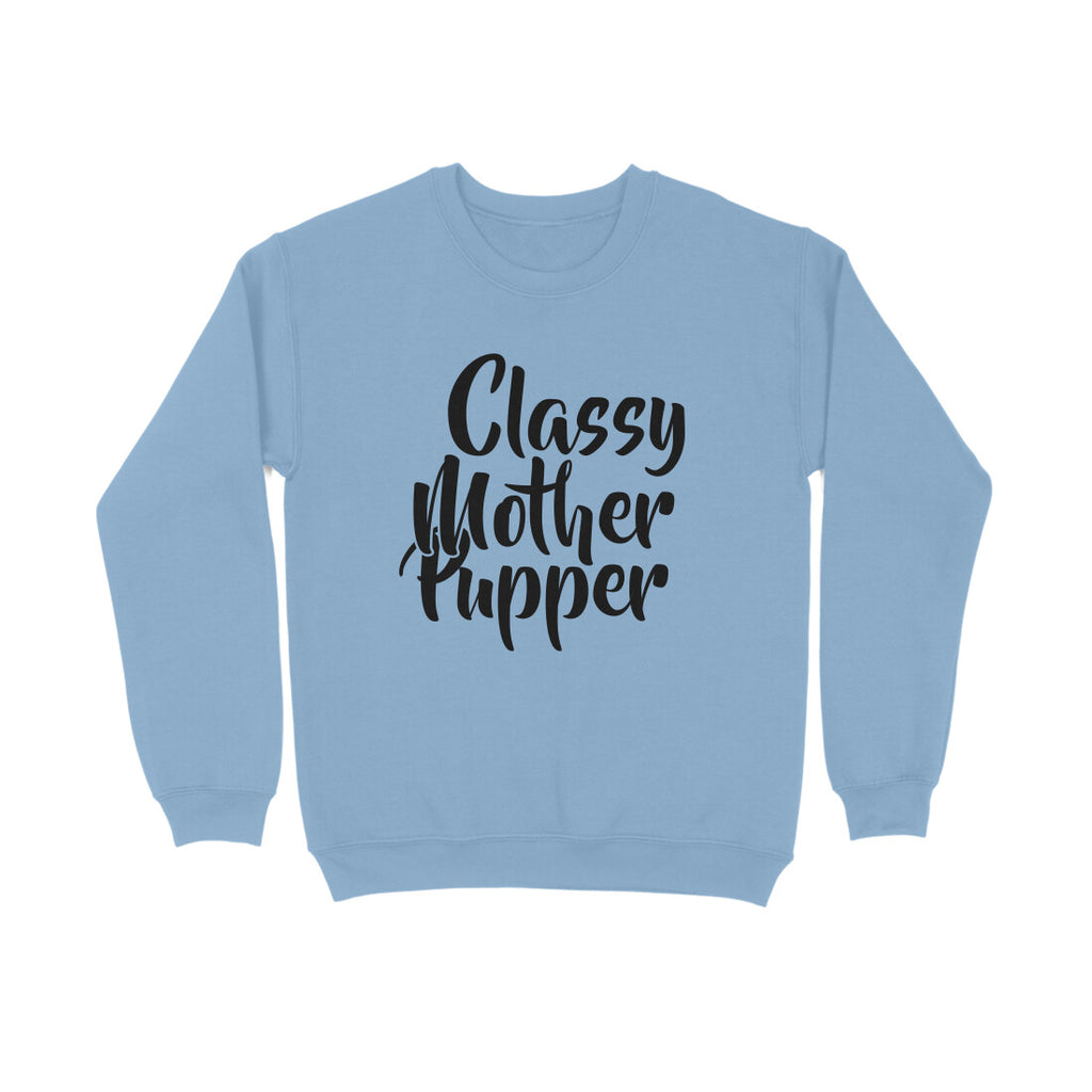 Women's Classy Mother Pupper Graphics Printed Sweatshirts