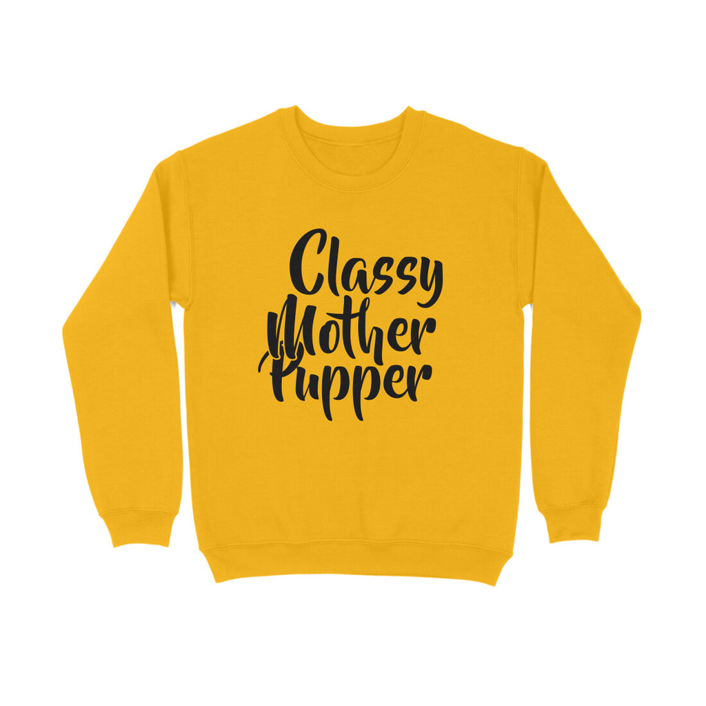 Women's Classy Mother Pupper Graphics Printed Sweatshirts
