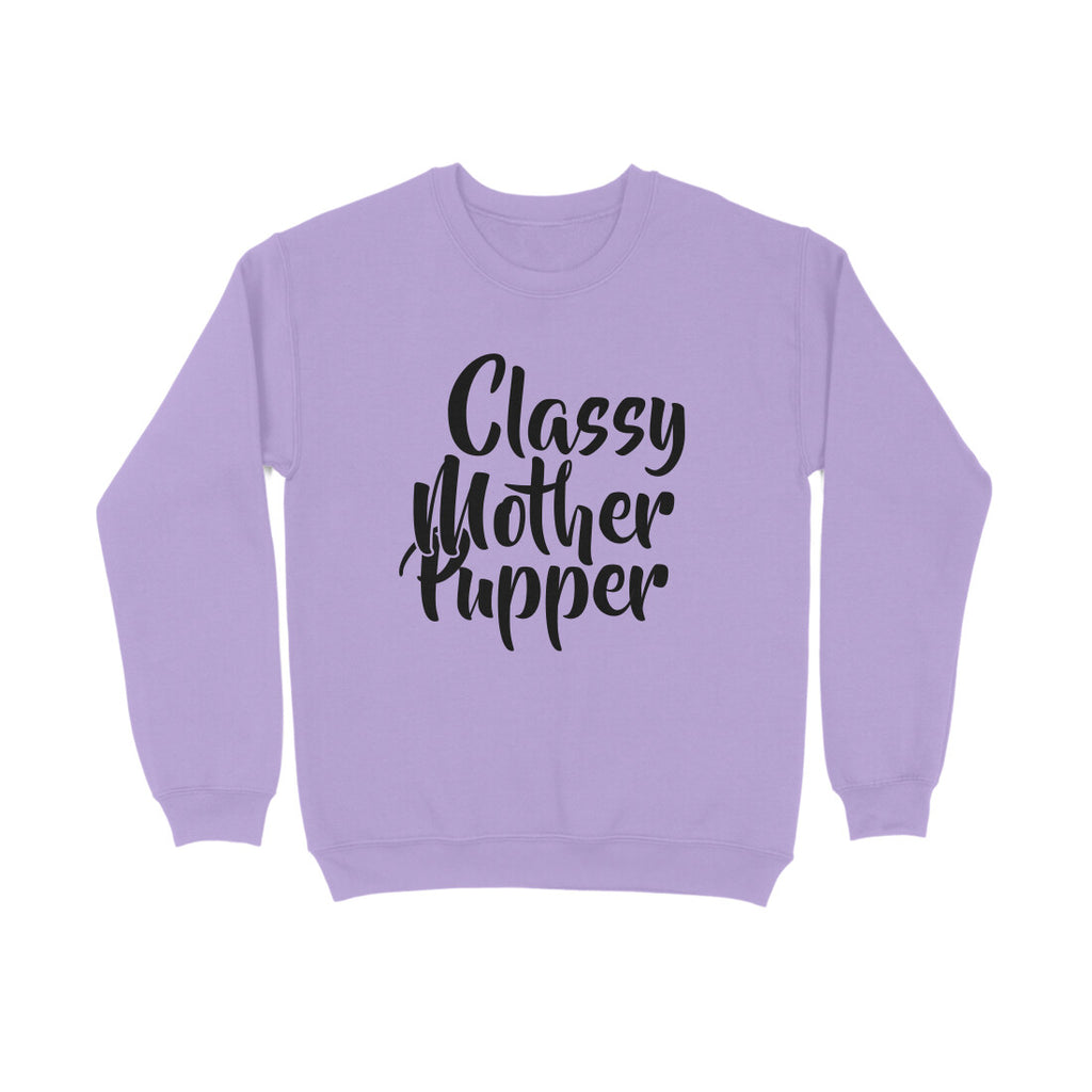 Women's Classy Mother Pupper Graphics Printed Sweatshirts