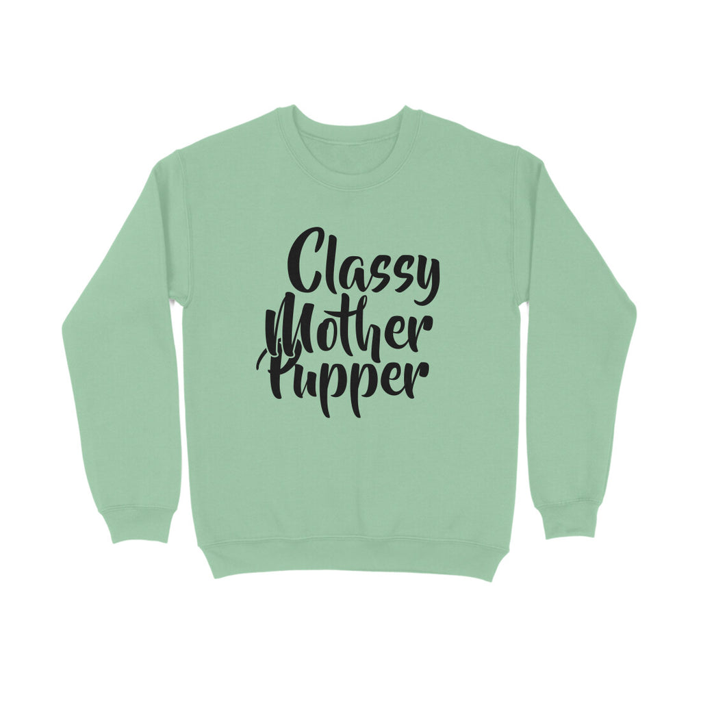 Women's Classy Mother Pupper Graphics Printed Sweatshirts