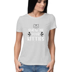 Women's Show Me Your Kitties Graphics Printed T-Shirt