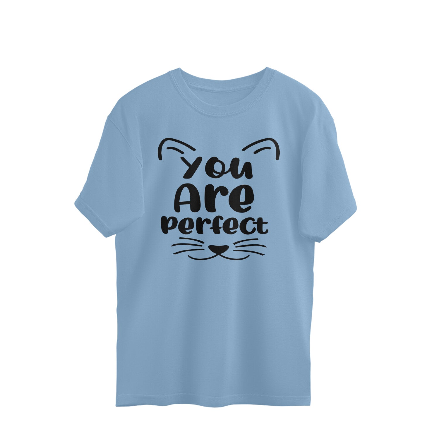 Women's You Are Perfect Graphics Printed Oversized T-Shirt Main image
