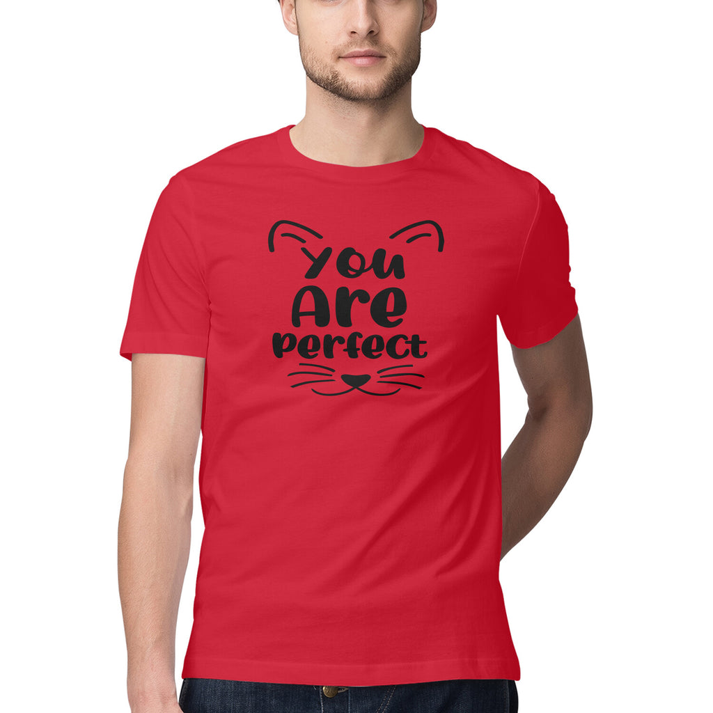Men's You Are Perfect Design Printed T-Shirt