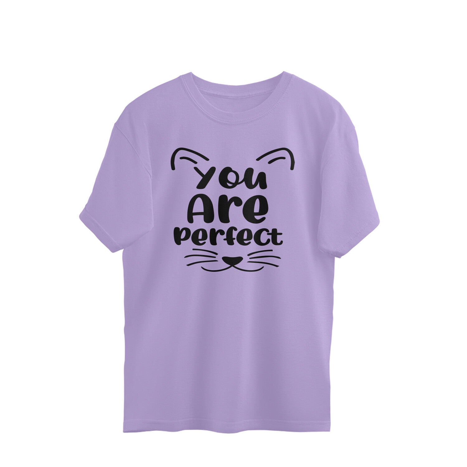 Men's You Are Perfect Design Printed Oversized T-Shirt Secondary image