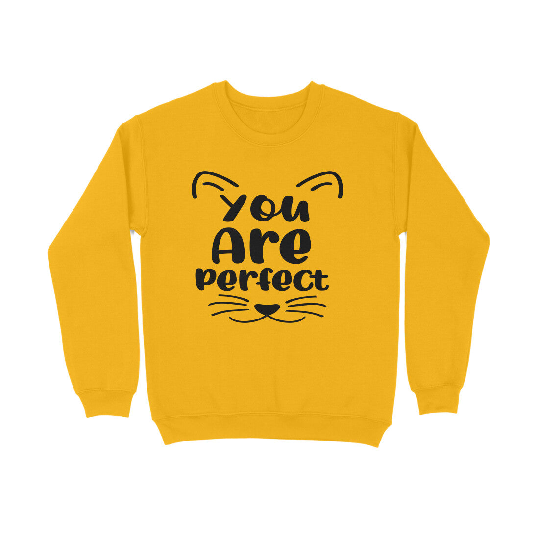 Men's You Are Perfect Graphics Printed Sweatshirts Secondary image