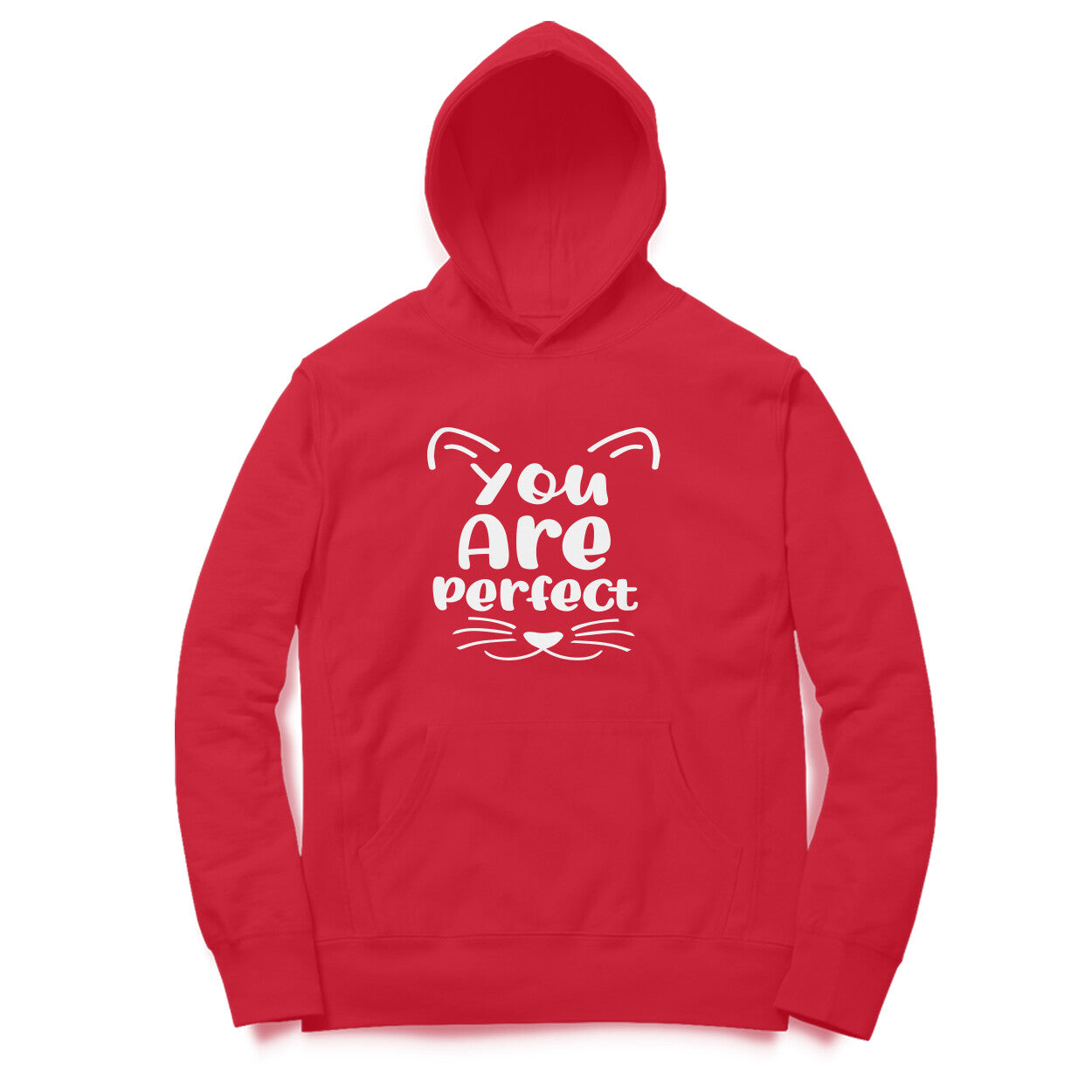 Women's You Are Perfect Graphics Printed Hoodies Main image