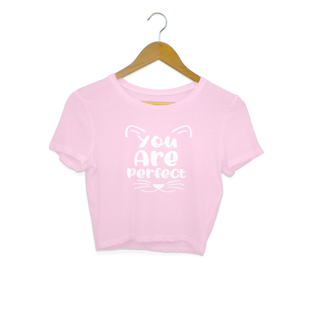 Women's You Are Perfect Graphics Printed Crop Tops