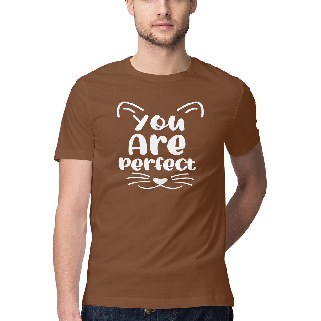 Men's You Are Perfect Design Printed T-Shirt