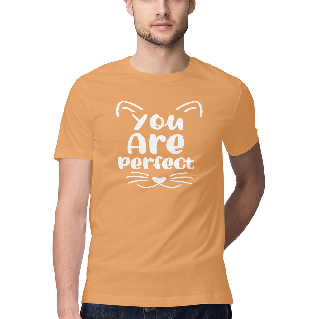 Men's You Are Perfect Design Printed T-Shirt