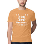 Men's You Are Perfect Design Printed T-Shirt
