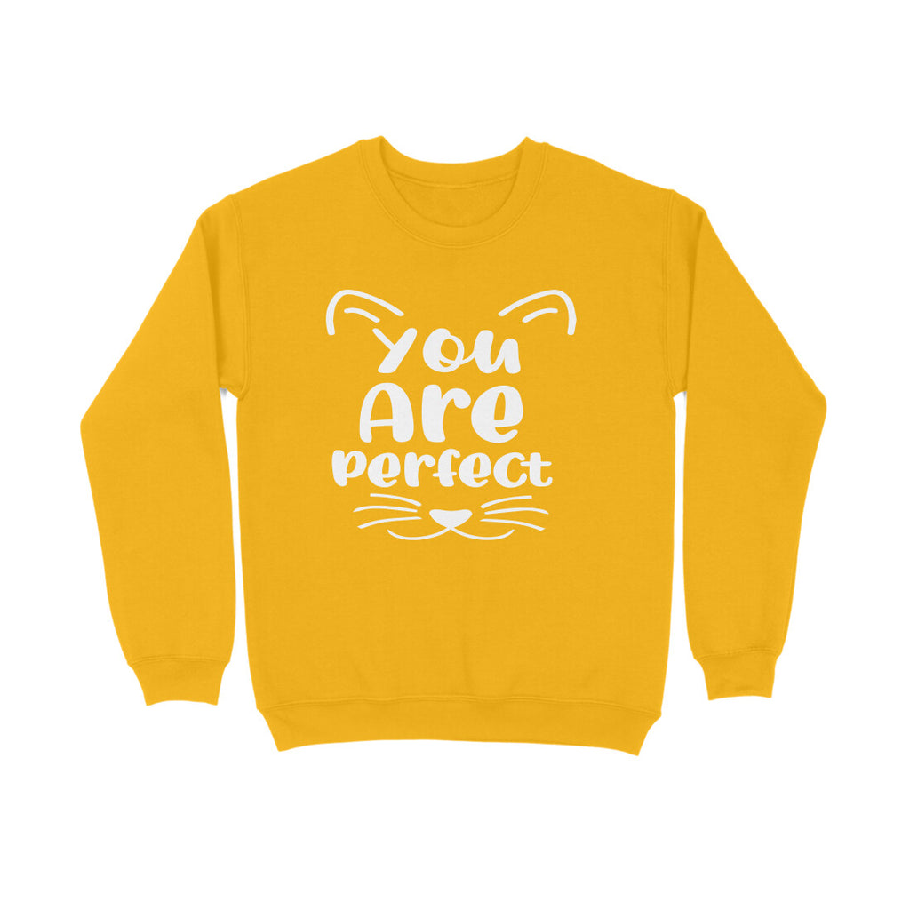 Men's You Are Perfect Graphics Printed Sweatshirts