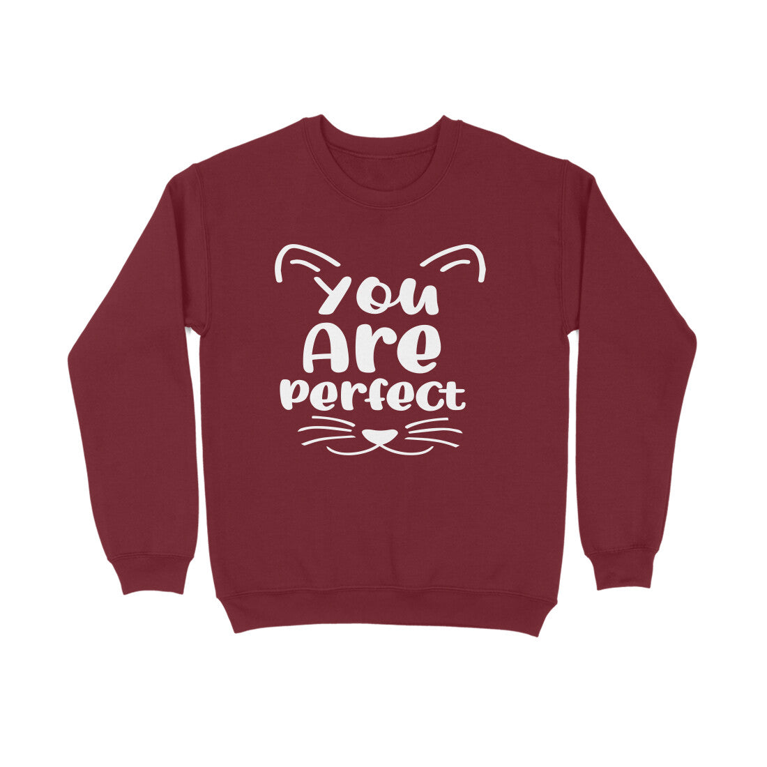 Men's You Are Perfect Graphics Printed Sweatshirts
