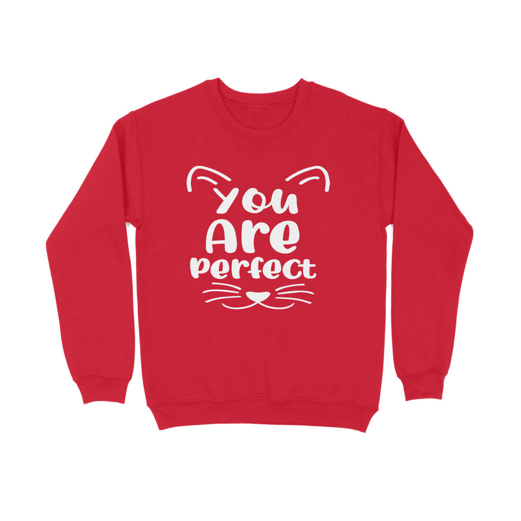 Men's You Are Perfect Graphics Printed Sweatshirts