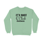 Women's It's Shot O' Clock Somewhere Graphics Printed Sweatshirts
