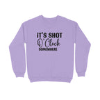 Women's It's Shot O' Clock Somewhere Graphics Printed Sweatshirts