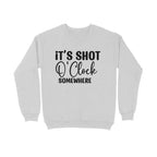 Men's It's Shot O' Clock Somewhere Graphics Printed Sweatshirts