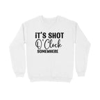 Men's It's Shot O' Clock Somewhere Graphics Printed Sweatshirts