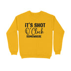 Men's It's Shot O' Clock Somewhere Graphics Printed Sweatshirts