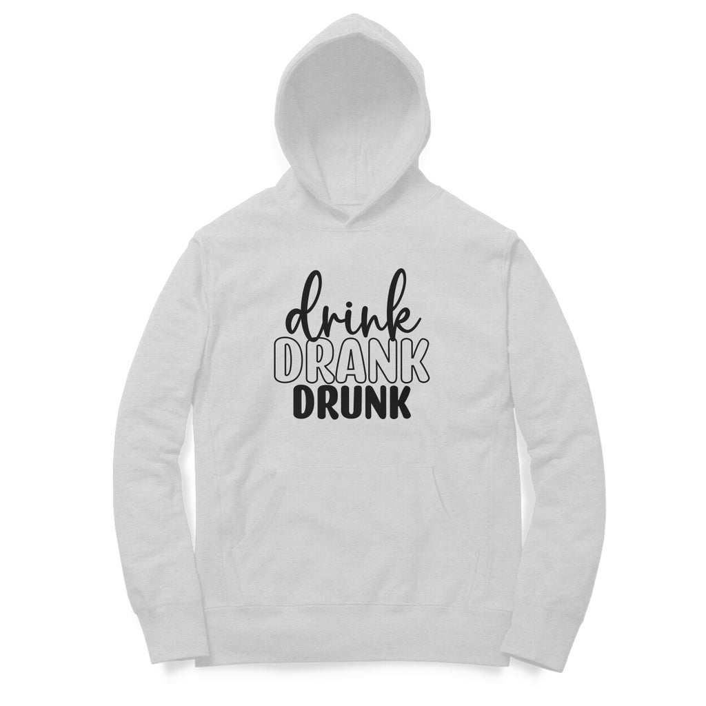 Men's Drink Drank Drunk Graphics Printed Hoodies