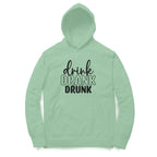 Men's Drink Drank Drunk Graphics Printed Hoodies