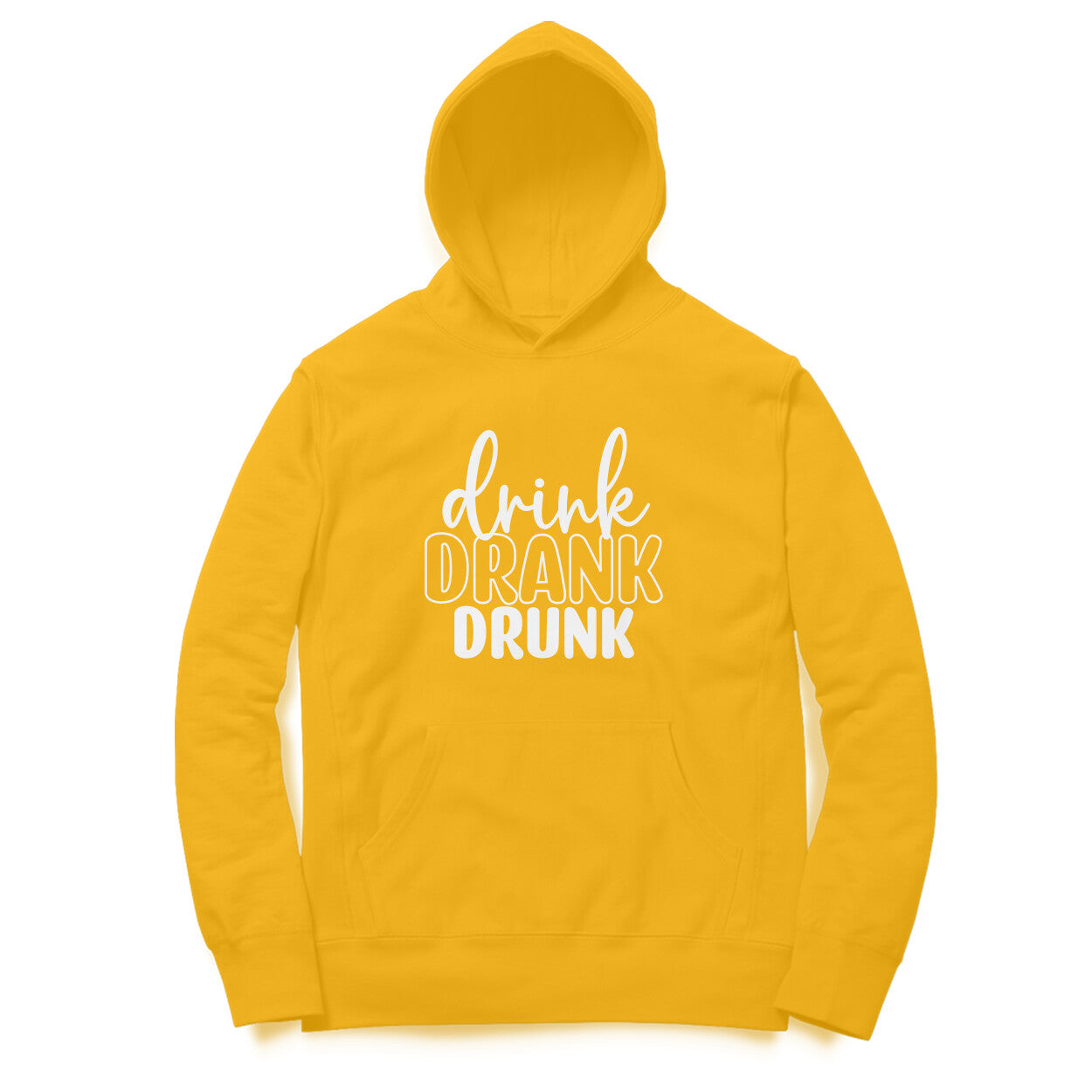 Women's Drink Drank Drunk Graphics Printed Hoodies
