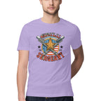 Men's Grill Sergeant Design Printed T-Shirt