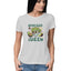 Women's Avocado Queen Graphics Printed T-Shirt
