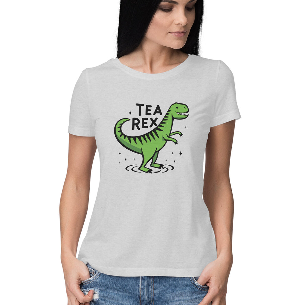 Women's Tea Rex Graphics Printed T-Shirt