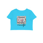 Women's Mom Life Graphics Printed Crop Tops