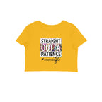 Women's Mom Life Graphics Printed Crop Tops