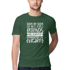 Men's Friendship Quote Printed T-Shirt
