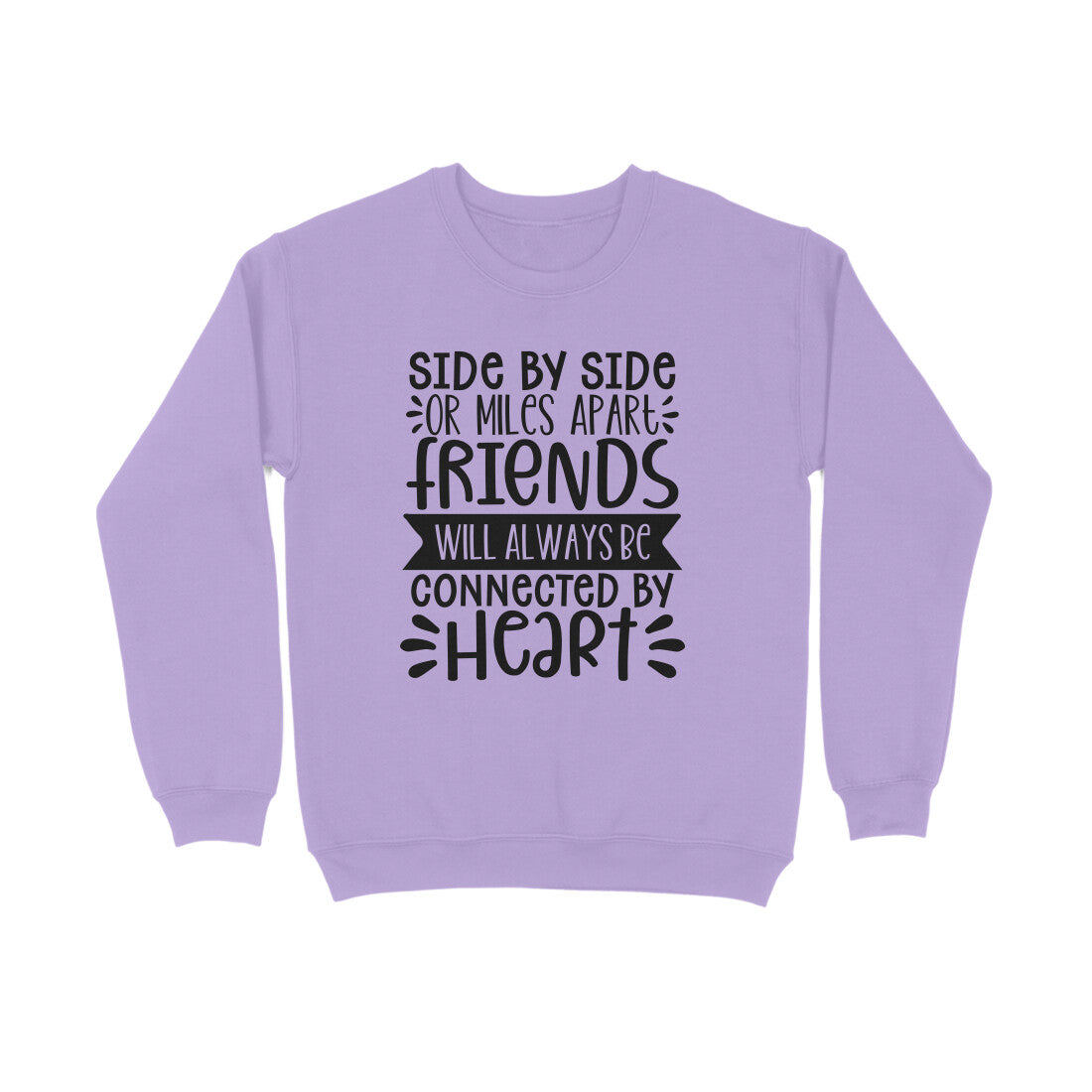 Men's Friendship Quote Printed Sweatshirts