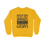 Men's Friendship Quote Printed Sweatshirts