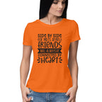 Women's Friendship Quote Printed T-Shirt