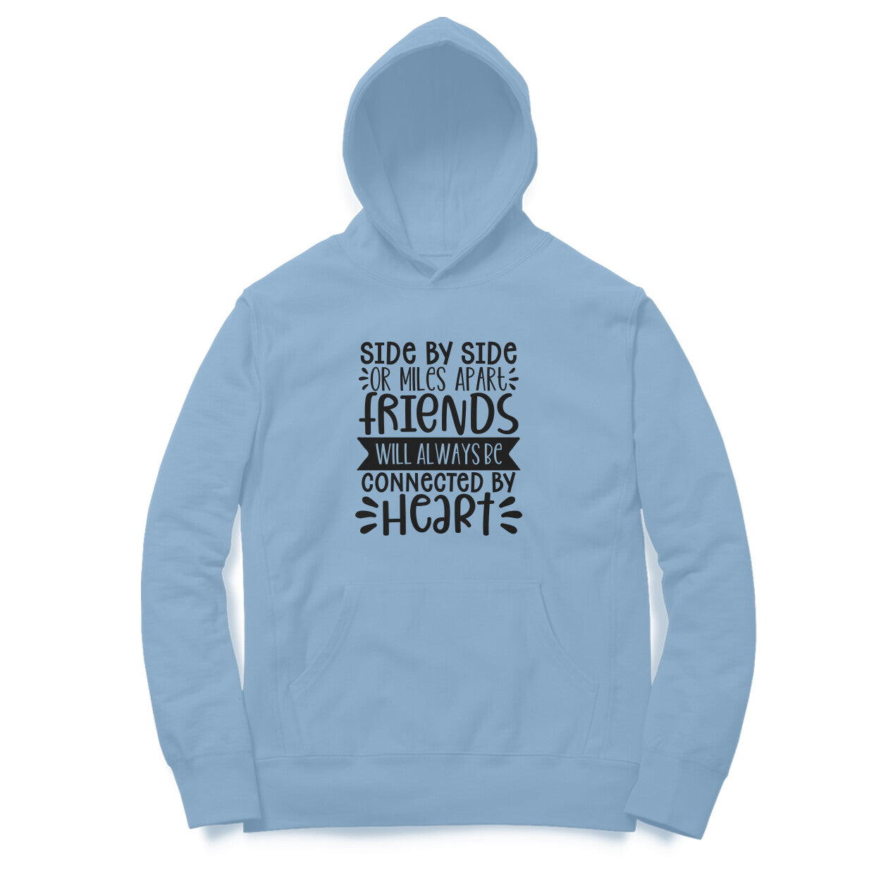 Women's Friendship Quote Printed Hoodies
