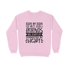 Women's Friendship Quote Printed Sweatshirts